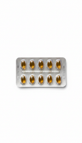 Omega vitality softgels blister pack
