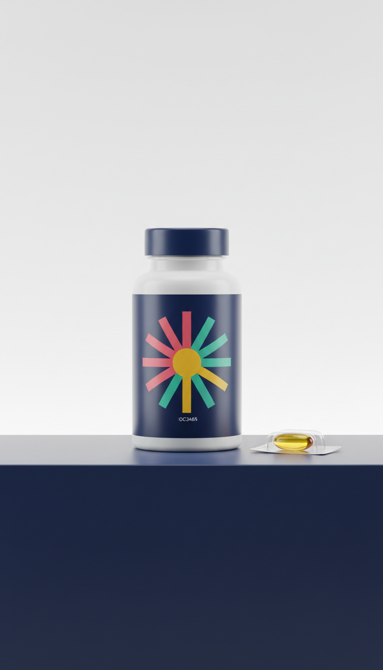 Energy+ daily multivitamin bottle